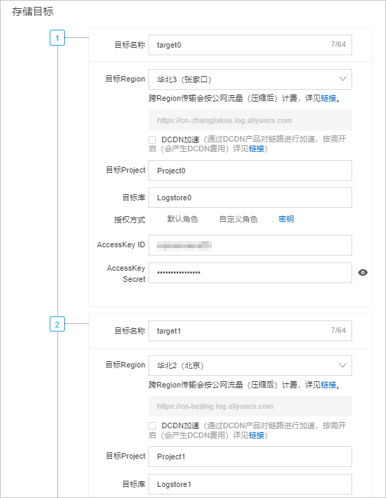 阿里云日志服务SLS多目标Logstore数据分发-云淘科技