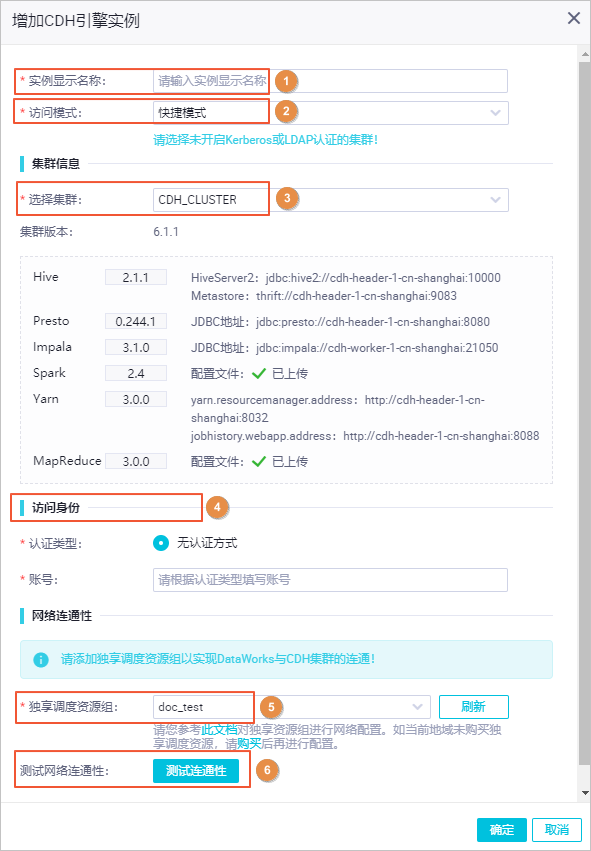 阿里云大数据开发治理平台 DataWorks对接使用CDH与CDP-云淘科技