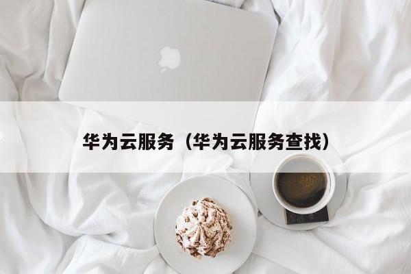 云小二：华为云服务（华为云服务查找）